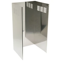 GE Duct Cover Extension Kit (UX10DC8SLSS) - Stainless Steel