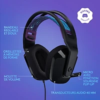 Logitech G335 Gaming Headset - Black