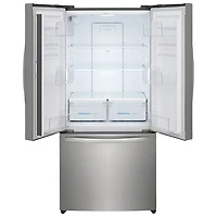 Réfrigérateur deux portes 17,6 pi³ 31,5 po distr. glace Gallery Frigidaire (FRFG1723AV) - Acier brossé