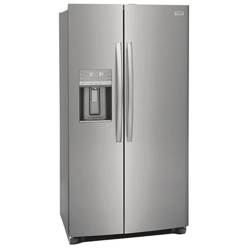 Réfrigérateur cong. juxtaposé 25,6 pi³ 36 po distributeur glace Gallery Frigidaire (GRSS2652AF)-Inox