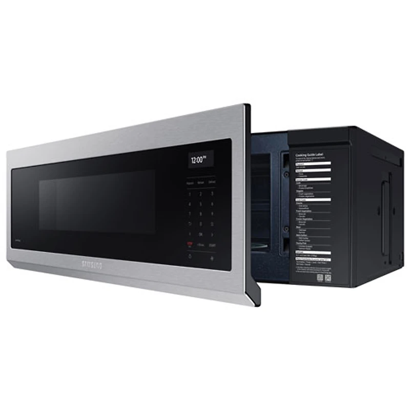 Four à micro-ondes à hotte intégrée de Samsung - 1,1 pi³ - Acier inoxydable
