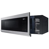 Four à micro-ondes à hotte intégrée de Samsung - 1,1 pi³ - Acier inoxydable