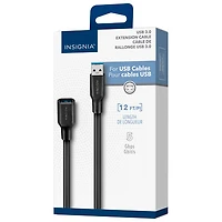 Insignia 3.6m (12 ft.) USB-A 3.0 Extension Cable (NS-PC3A3A12-C)
