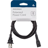 Câble alimentation polarisé 2m (6 pi) Best Buy Essentials (BE-HCL330-C) - Noir - Exclusif Best Buy