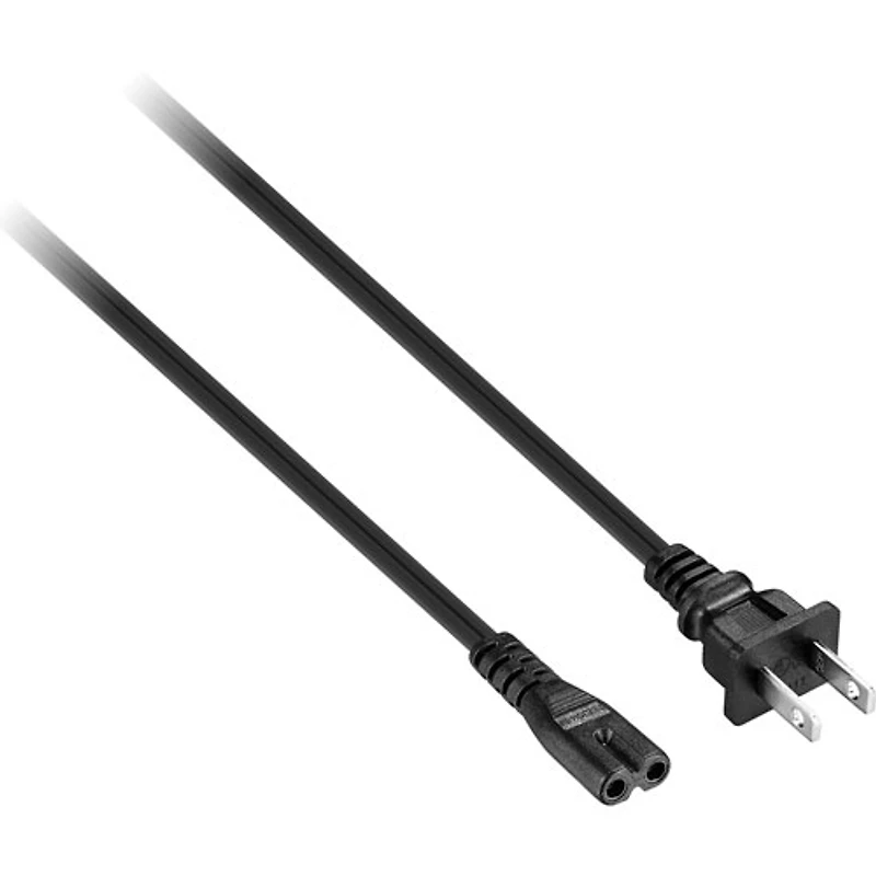 Câble alimentation non polarisé 2m (6 pi) Best Buy Essentials (BE-HCL331-C) - Noir-Exclusif Best Buy