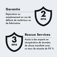 Disque dur externe portatif USB 3.0 2 To certifié Xbox de Seagate avec barre DEL verte (STKX2000400)