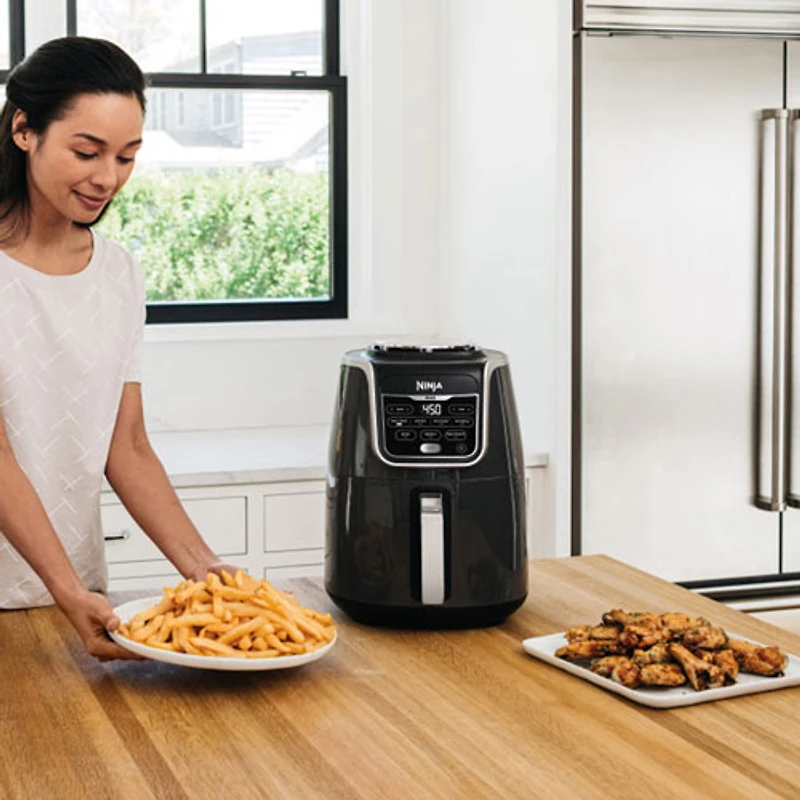 Friteuse à air chaud Max XL de Ninja - 5,2 l (5,5 pte) - Gris - Exclusivité de Best Buy