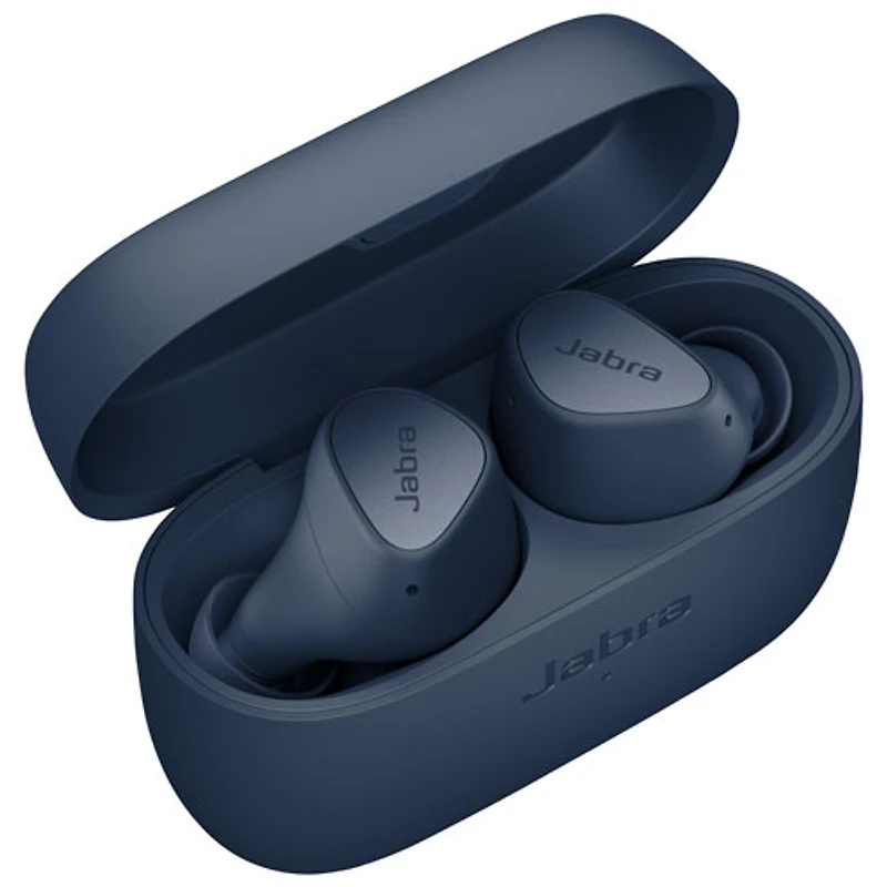 Écouteurs boutons 100 % sans fil à isolation sonore Elite 3 de Jabra - Bleu marine