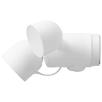 Caméra de surveillance extérieure avec fil et projecteur d'illumination Nest Cam de Google