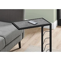 Table d'appoint rectangulaire contemporaine de Monarch - Gris