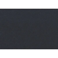 Chaise de salle à manger contemporaine à accoudoirs en similicuir Monarch - Ensemble de 2 - Noir