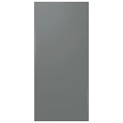 Samsung Panel for BESPOKE 4-Door Flex French Refrigerator - Upper Panel - Grey Glass