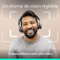 Logitech Brio 4K Pro Webcam with HDR & Noise-Cancelling Mics