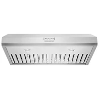 KitchenAid 36" Under Cabinet Range Hood (KVUC606KSS) - Stainless Steel
