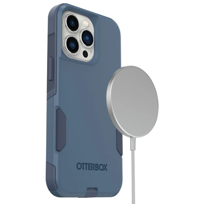Étui rigide ajusté Commuter d'OtterBox pour iPhone 13 Pro - Bleu