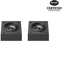 Haut-parleur de 100 W Dolby Atmos SS-CSE de Sony - Paire - Noir - Boîte ouverte