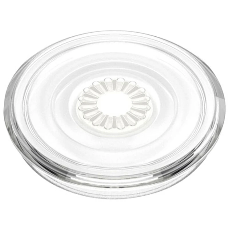 Prise extensible à support universel PopGrip de PopSockets pour cellulaire - Transparent