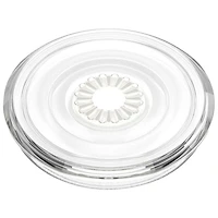Prise extensible à support universel PopGrip de PopSockets pour cellulaire - Transparent