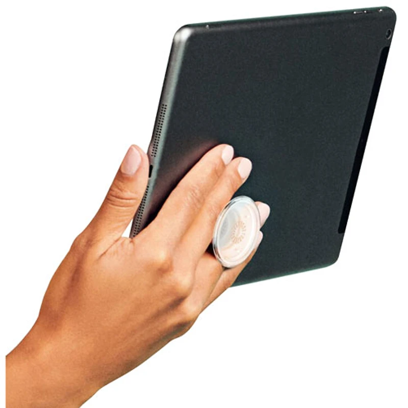 PopSockets PopGrip Universal Cell Phone Expanding Grip & Stand - Clear