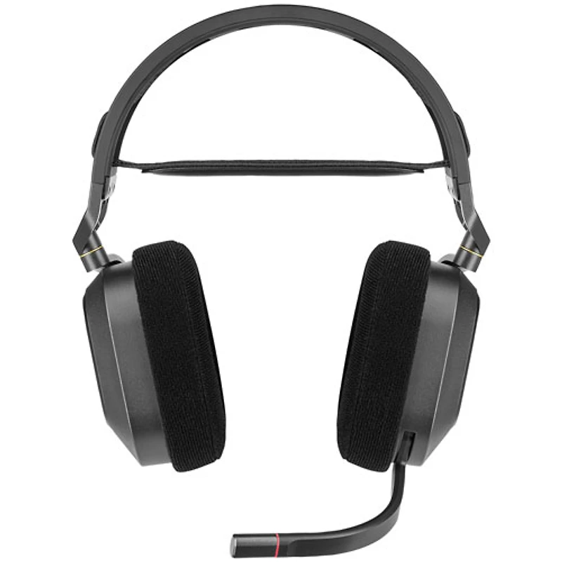 Casque de jeu sans fil HS80 RGB avec microphone de Corsair - Carbone