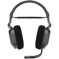 Casque de jeu sans fil HS80 RGB avec microphone de Corsair - Carbone