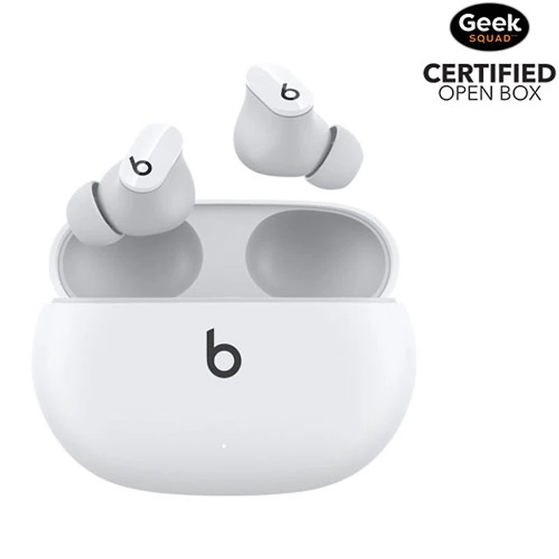 Open Box - Beats By Dr. Dre Studio Buds In-Ear Noise Cancelling True Wireless Earbuds - White