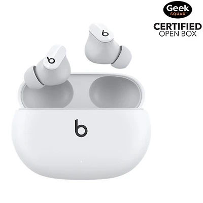Open Box - Beats By Dr. Dre Studio Buds In-Ear Noise Cancelling True Wireless Earbuds - White