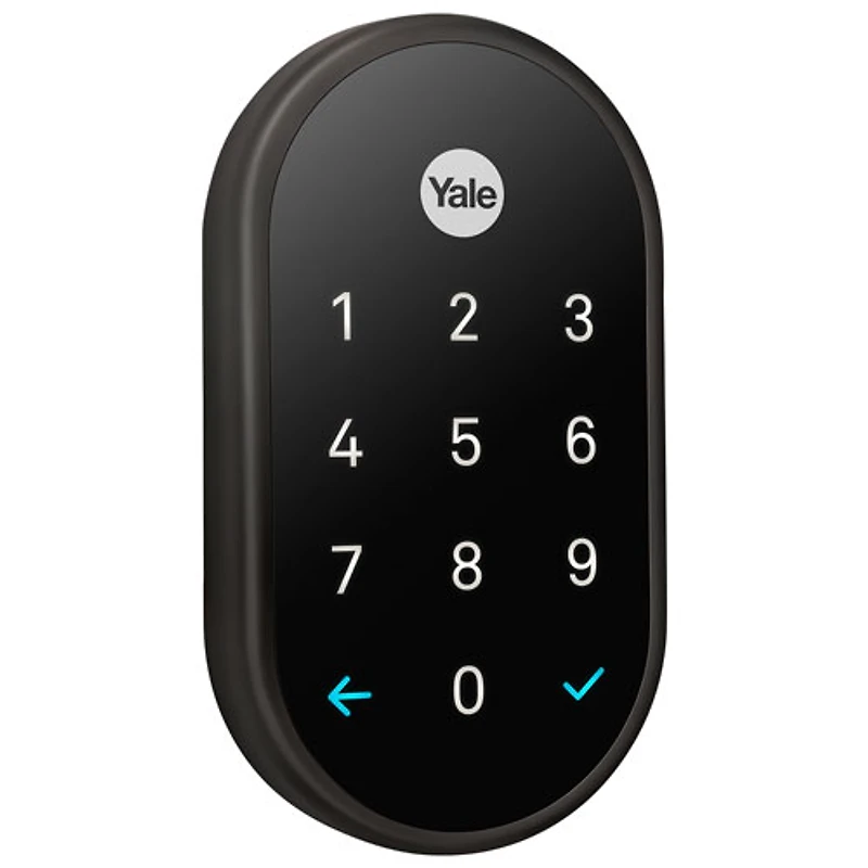 Serrure intelligente Wi-Fi Google Nest x Yale avec Nest Connect - Suède noir