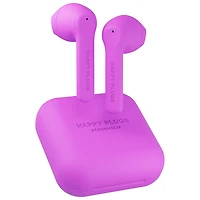 Écouteurs boutons 100 % sans fil Air1 Go de Happy Plugs - Violet