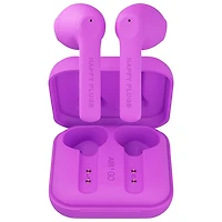 Écouteurs boutons 100 % sans fil Air1 Go de Happy Plugs - Violet