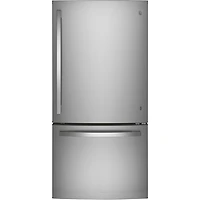 Réfrigérateur à congélateur inférieur 24,8 pi³ 33 po de GE (GDE25EYKFS) - Acier inoxydable