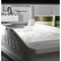 Réfrigérateur à congélateur inférieur 24,8 pi³ 33 po de GE (GDE25EYKFS) - Acier inoxydable