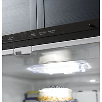 Réfrigérateur à congélateur inférieur 24,8 pi³ 33 po de GE (GDE25EYKFS) - Acier inoxydable