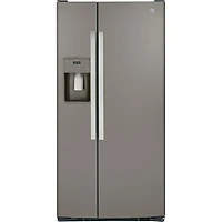 Réfrigérateur congélat. juxt. 23 pi³ 33 po distributeur eau/glaçons Whirlpool (GSS23GMPES)-Ardoise