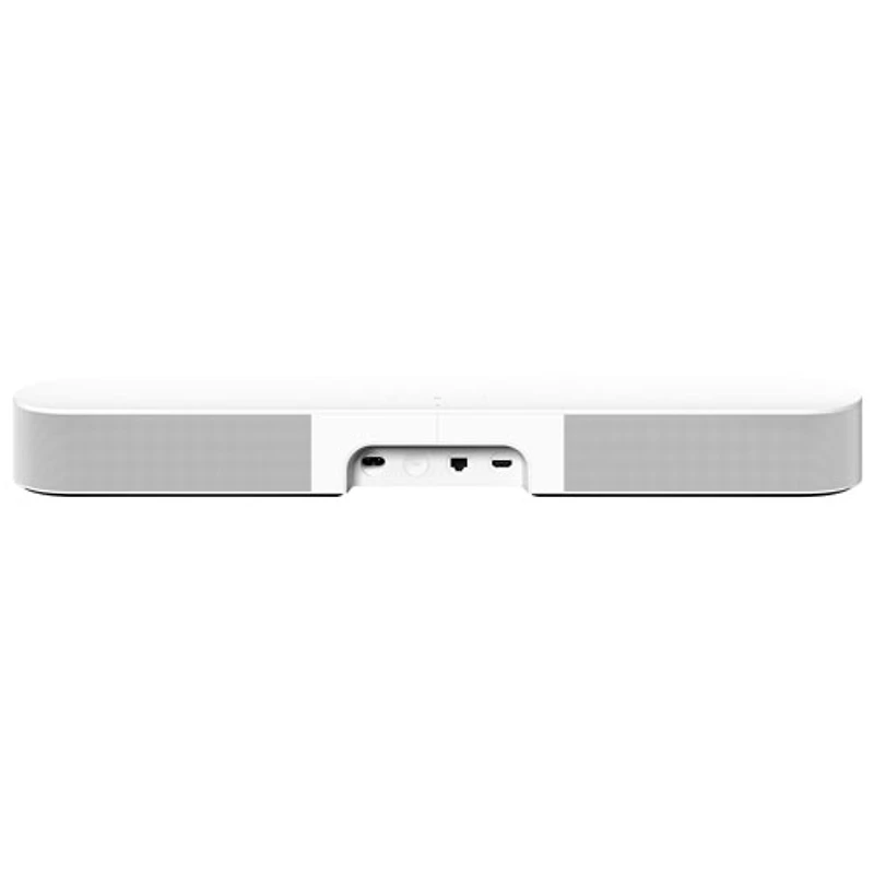 Barre de son intelligente 5.0 canaux Beam (2e génération) de Sonos avec Dolby Atmos - Blanc