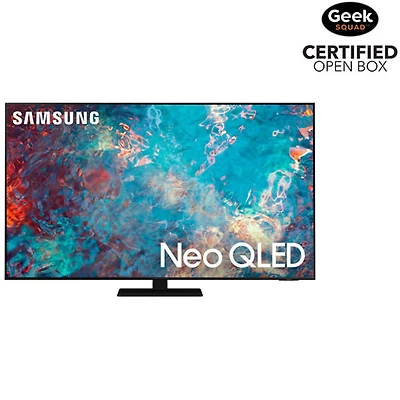 Téléviseur intelligent Tizen HDR QLED UHD 4K de 65 po de Samsung (QN65QN85AAFXZC) - 2021 - Noir titane - Boîte ouverte