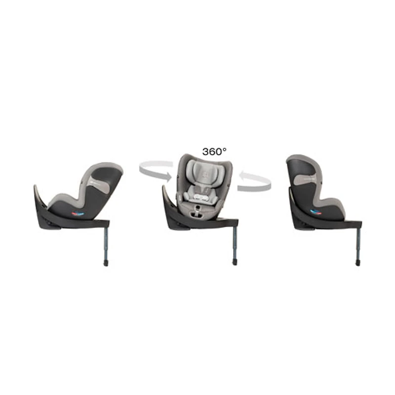 Cybex Sirona S 360 Convertible Car Seat with Sensor Safe - Manhattan Grey