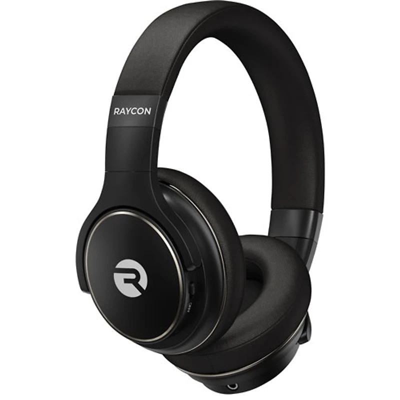Casque d'écoute Bluetooth à suppression du bruit The Everyday de Raycon - Noir carbone