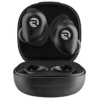 Casque d'écoute 100 % sans fil à isolation sonore The Fitness de Raycon - Noir carbone