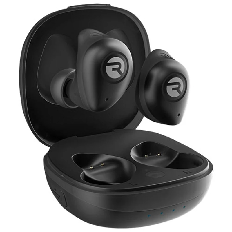 Casque d'écoute 100 % sans fil à isolation sonore The Fitness de Raycon - Noir carbone