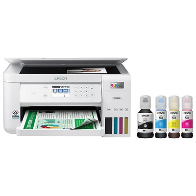 Epson EcoTank ET-3830 Wireless All-In-One Supertank Inkjet Printer