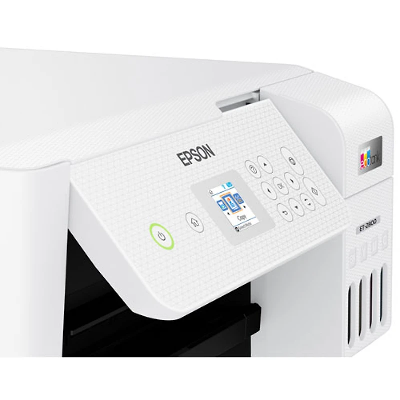 Epson EcoTank ET-2800 Wireless All-In-One Supertank Inkjet Printer - White