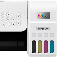 Epson EcoTank ET-2800 Wireless All-In-One Supertank Inkjet Printer - White