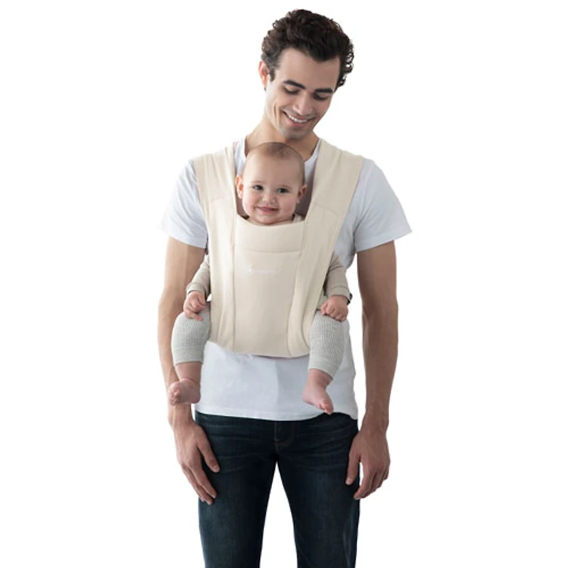 Porte-bébé à trois positions Embrace d'Ergobaby - Crème