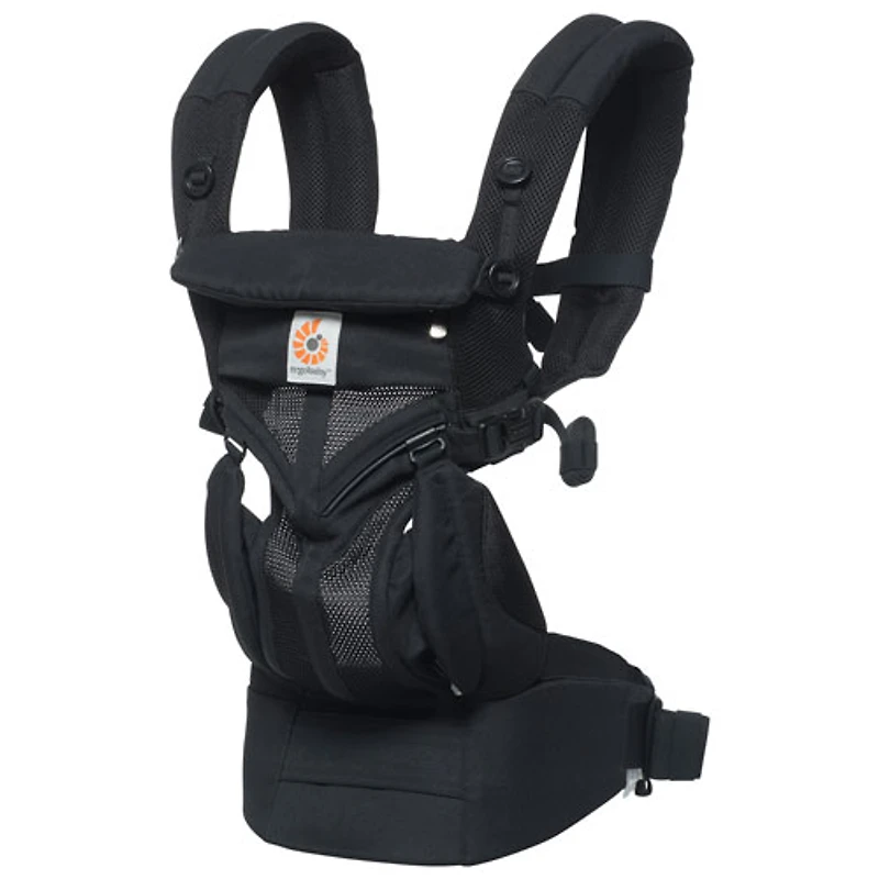 Porte-bébé à quatre positions Omni 360 Cool Air Mesh d'Ergobaby - Noir onyx