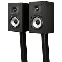 Polk Audio Monitor XT15 150-Watt Bookshelf Speaker - Pair - Midnight Black