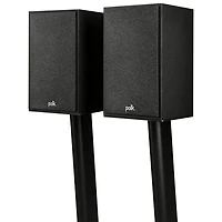 Polk Audio Monitor XT15 150-Watt Bookshelf Speaker - Pair - Midnight Black