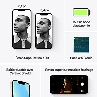 iPhone 13 de 256 Go d'Apple offert par Freedom Mobile - Comète- Paiement Balance mensuel
