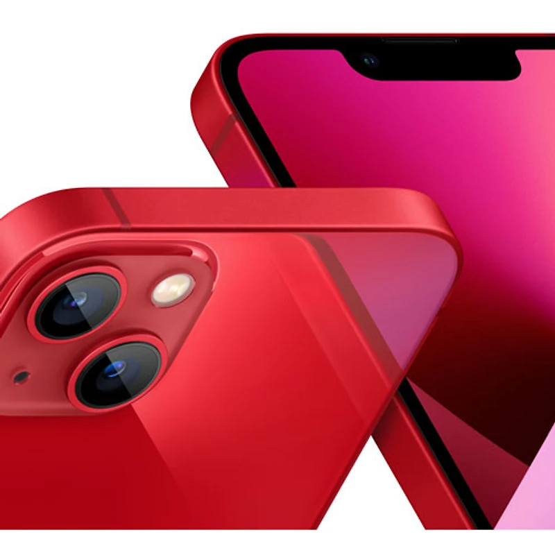 iPhone 13 de 128 Go d'Apple offert par Freedom - (PRODUCT)RED - Paiement Balance mensuel