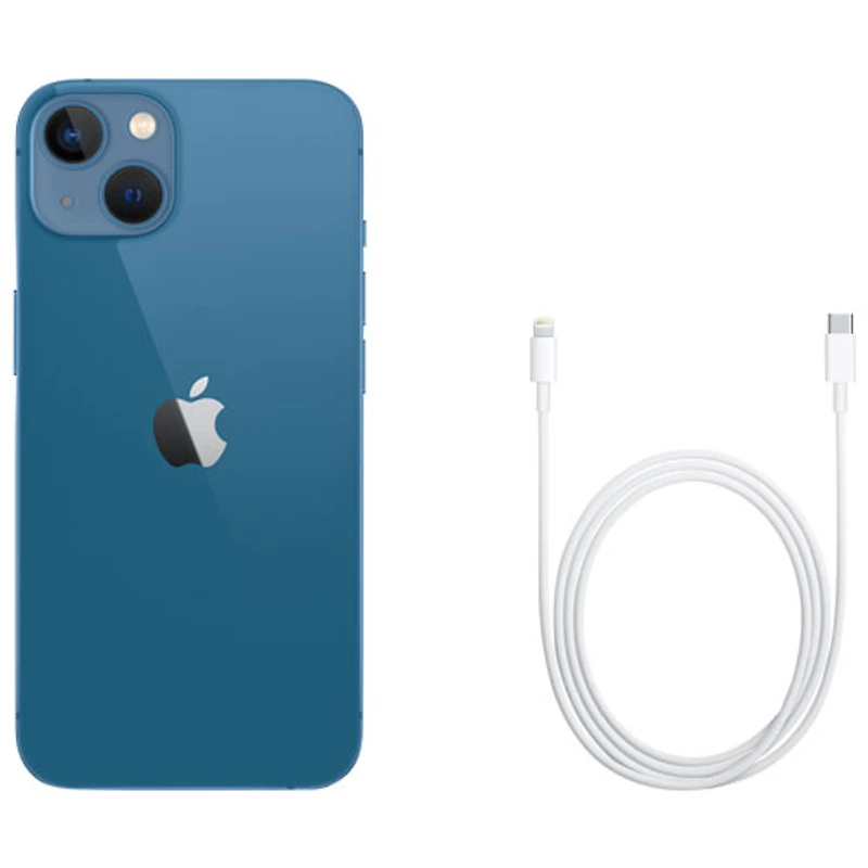 iPhone 13 de 128 Go d'Apple offert par TELUS - Bleu - Financement mensuel